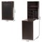 Baxton Studio 60.4 H, 36 W X mdf with nc paint, Dark Brown 209-12394 - alternate 6
